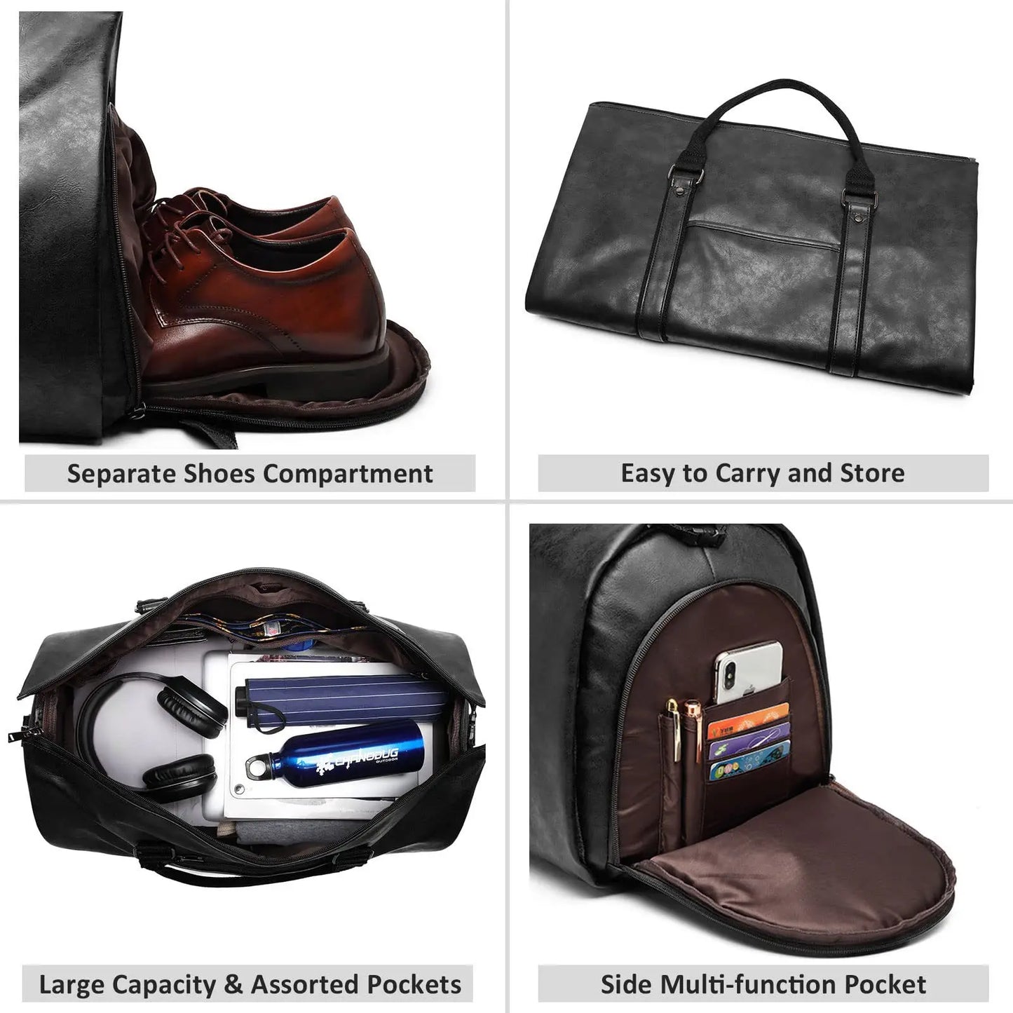 Luxury travel luggage bag