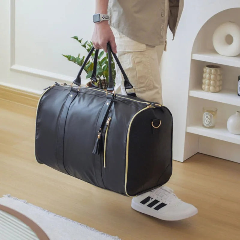 Luxury travel luggage bag