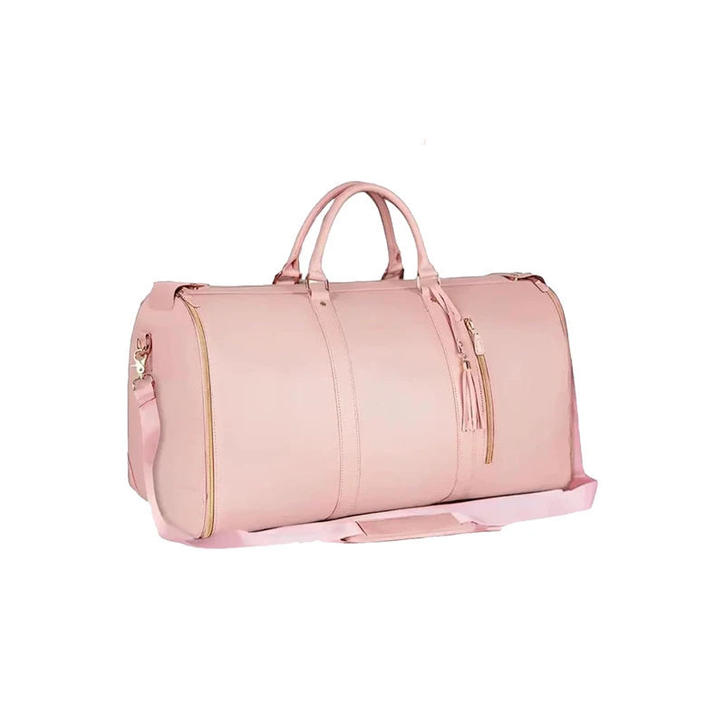 Luxury travel luggage bag pink