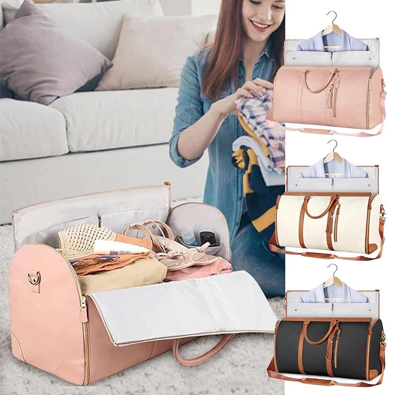 Luxury travel luggage bag